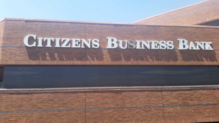 Citizens Business Bank Sign Survey