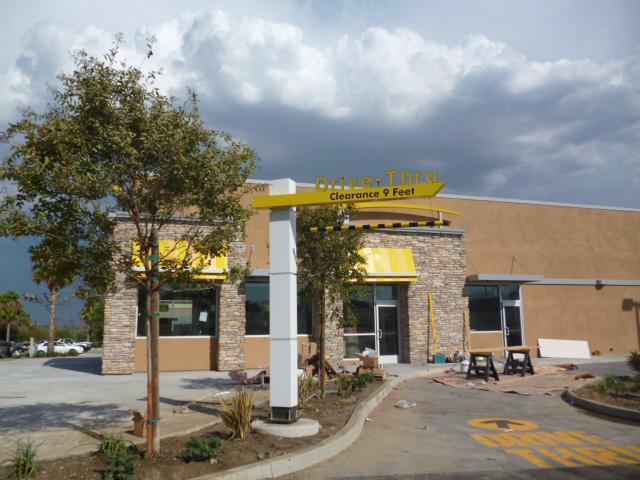 McDonalds Sign & Awning Install After 1